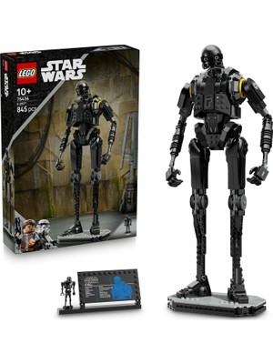LEGO Star Wars K-2so Güvenlik Droidi 75434 – 10 Yaş ve Üzeri Çocuklar Için Andor Temalı Koleksiyonluk Sergileme Oyuncağı, Hayranlara Yaratıcı Hediye Fikri (845 Parça)