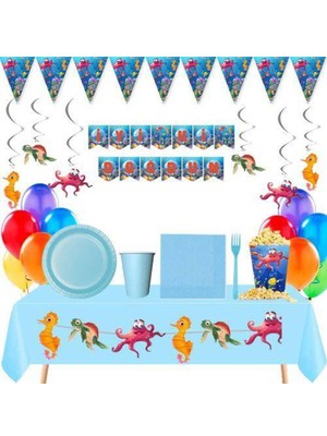 Parti Show Deniz Canlıları 16 Kişilik Ekonomik Parti Seti