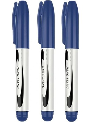 Esranın Dünyası 3 Adet Mavi Koli Kalemi - Çuval- Tahta Kalemi