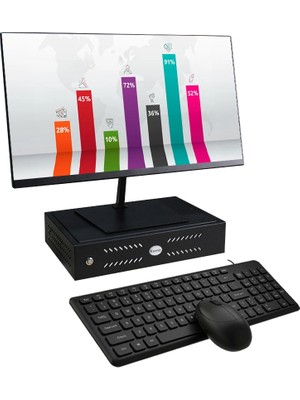 Esonic Esonıc Mk2 I5 4n 16GB Ddr3 240SSD 24" Monitörlü Mini Pc Oem Paket