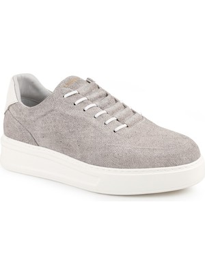 Libero L5491 Fitilli Baskılı Süet Ultra Hafif Kalın Eva Taban Erkek Sneaker Günlük Ayakkabı