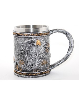 Pileli Store Paslanmaz Çelik Tasarım Kupa Bardak