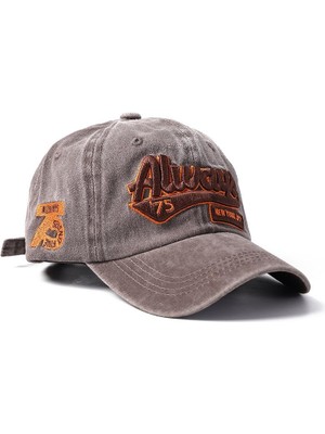 Valkyrie Vintage Baseball Şapka Unisex Ayarlanabilir Pamuk Spor Günlük Şapka Cap Kahve