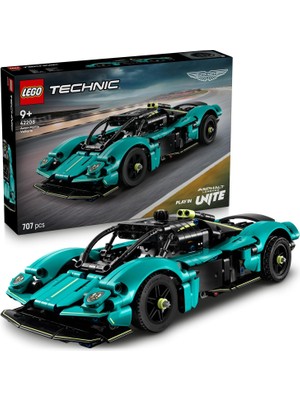 LEGO Technic Aston Martin Valkyrie 42208-9 Yaş ve Üzeri Araba Seven Çocuklar Için Araba Modeli Içeren Yaratıcı Oyuncak Araba Yapım Seti, Doğum Günü ve Özel Gün Hediye Fikri (707 Parça)