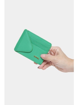 Massarelli Rewina x Hakiki Deri Kadın Cüzdan ve Kartlık Yeşil MCZ9111