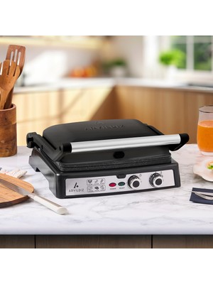 Aryıldız Multi Grill Tost Makinesi Siyah