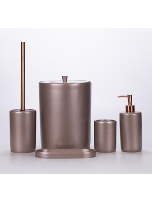 Selim Victoria Banyo Seti Taupe