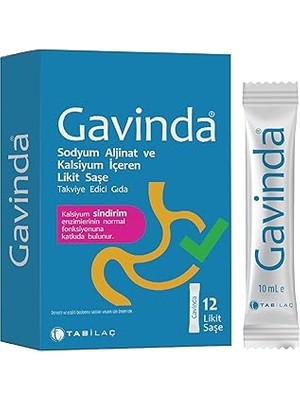 Indispensablely Tab Gavinda 12 Likit Saşe