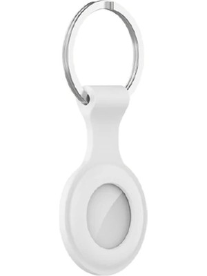 MidasTech Ally Airtag Için Darbeye Dayanıklı Asma Halkalı Anahtarlık Silikon KILIF-(5775) Midiastech