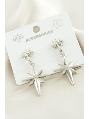 MidasTech Şimşek Metal Küpe Nemere