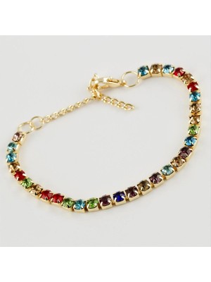 MidasTech Şerit Taşlı Suyolu Bileklik Nemere