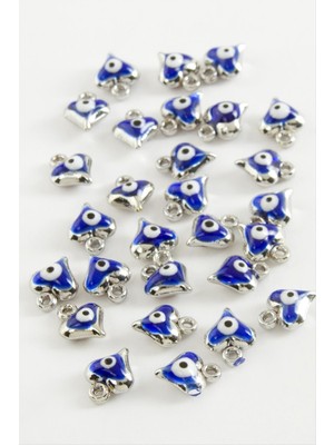 MidasTech Kalp Tek Kulplu Mineli Bileklik ve Kolye Ucu Aparatı 1 Adet Nemere