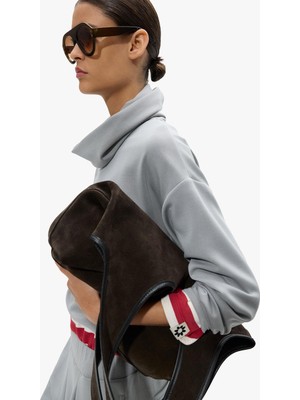 Parfois Kadın Yüksek Yakalı ve Yumuşak Dokulu Sweatshirt