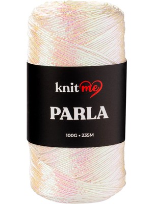 Knitme Parla Sedef Simli Çanta ve Aksesuar Örgü Ipliği