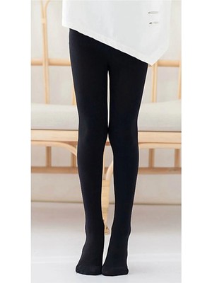 MidasTech 6 Adet Opak Külotlu Çocuk Çorabı 40 Denye Siyah Nemere