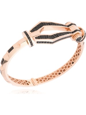 Berk Mücevherat 14 Ayar Altın Tasarım Erkek Kelepçe