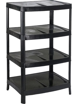 MidasTech Harrex Lüx 4 Katlı Ayakkabılık ROYALEKS-18012 Nemere
