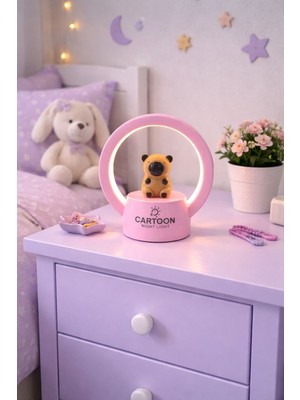 Çocuk Gece Lambası – USB Girişli Sevimli Tasarım