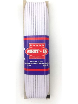 MidasTech Tekis Lastik Çamaşır Don Etek Bel Paça Lastiği 10 Metre Nemere