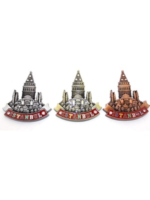 Fırsatkolik Istanbul Temalı Metal Magnet ALK3332