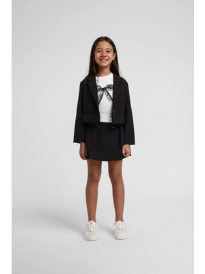 Escabel Kız Çocuk Etek 36214 Siyah