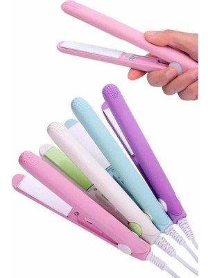 Renklime Mini Düzleştirici Seramik Kaplama Seyahat Tipi Elektriklenme Karşıtı