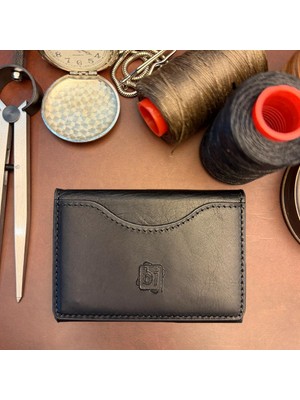 Bi Deri Bideri Caesar Hakiki Deri Magsafe Kartlık Antrasit