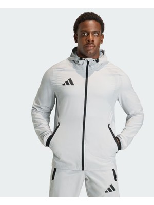 Adidas Tiro Travel Erkek Gri Rüzgarlık KD3336