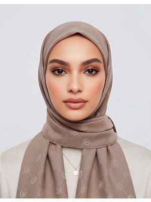 Lara Shawls Monogram Desen Şal