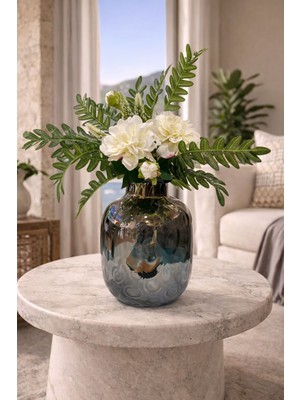 Mirror Effect  Cam Dekoratif Vazo