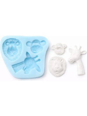 Hayvan Yüz Silikon Kalıp