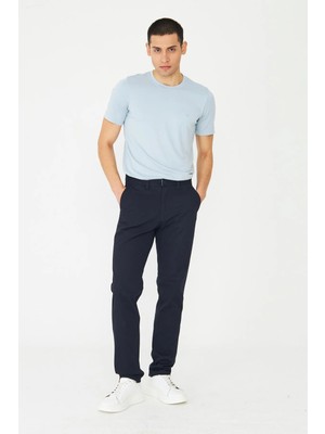 White Stone Lacivert Regular Fit Smart Casual Erkek Spor Pantolon