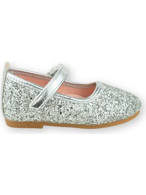 Nubebe Taşlı Çocuk Babeti Gümüş