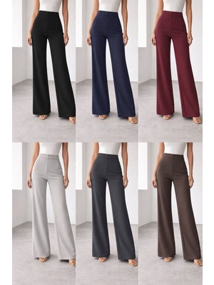 Yüksek Bel Geniş Paça Palazzo Pantolon