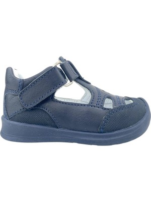 Nubebe Lyon Erkek Çocuk Ilk Adım Ayakkabısı Lacivert