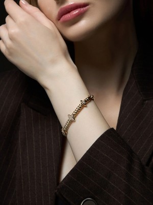 Ekinci Kuyumculuk 14 Ayar Altın Flora Bilezik – Şansın ve Zarafetin Işıltısı