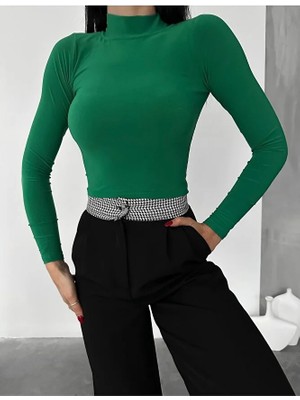 Modazeyosh Balıkçı Yaka Sandy Bluz