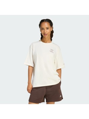 Adidas Sportswear KT3275 3 Strıpes Studıo Boyfrıend Tişört