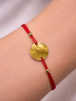 Ekinci Kuyumculuk 14 Ayar Altın Plaka Bileklik