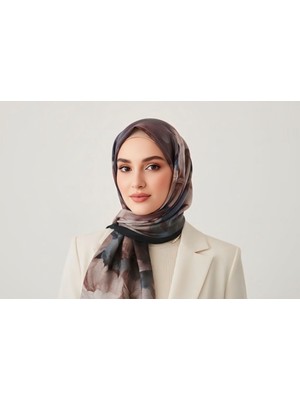 Lara Shawls Premium Çiçek Desen Tensel Şal