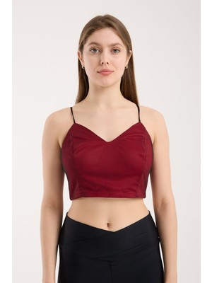 Modazeyosh Kadın Tül Detay Astarlı Bustiyer