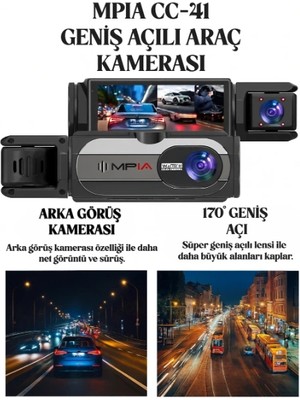 Nexgen 170° Geniş Açılı Araç Kamerası