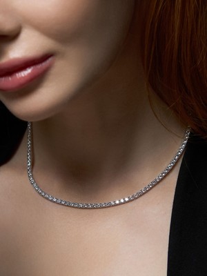 Ekinci Kuyumculuk 14 Ayar Altın Su Yolu Kolye – Zamansız Işıltı 40CM