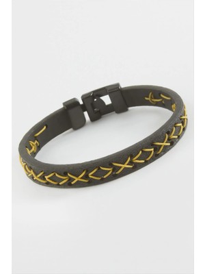 MidasTech Ipli Kaliteli Suni Deri Bileklik Nemere