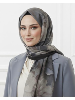 Lara Shawls Premium Çiçek Desen Tensel Şal