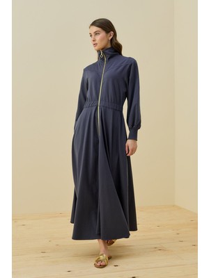 Merwishop Merwish Penye Kolej Elbise 1796 Indigo