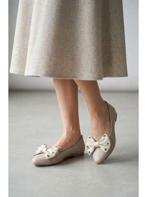 Papuçcity Fendi 03416 Kadın Günlük Fiyonklu Babet