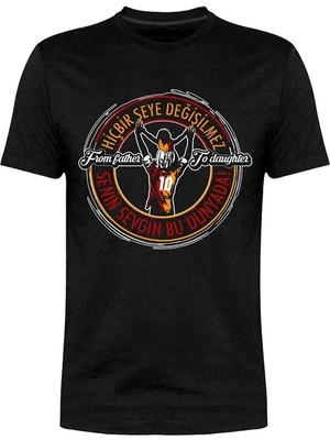 Giallo Rosso Babadan Kızına - Yetişkin Ürünü Tişört