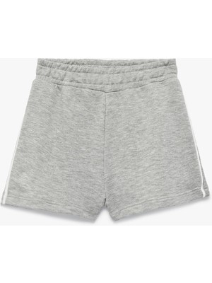 Koton Kız Çocuk Beli Lastikli Viskon Karışımlı Kısa Şort 6SKG40180AK