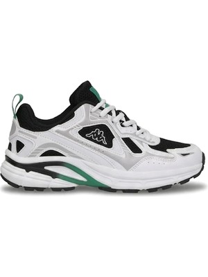 Kappa KP-1017Z Porto Riko Kadın Klasik Sneaker Beyaz - Siyah
